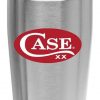 CASE 18 oz STAINLESS STEEL TRAVEL MUG 52476 -Cheap Gear Store 52476 38198.1566586156