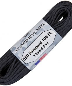 Atwood Rope MFG. 550 Paracord 100Ft. - Black
