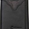 Cattleman's Cutlery Tri-Fold Wallet Black Leather -Cheap Gear Store knifework 0007 71307.1566590454