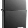 Zippo Z150ZL Classic Lighter, Black Ice with Zippo Logo