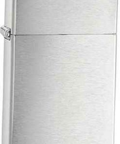 Zippo Z1600 Slim Lighter, Brushed Chrome