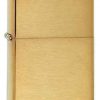 Zippo Z168 Armor Lighter , Brushed Brass -Cheap Gear Store knifework 168master 91613.1566586819