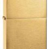 Zippo Z1941B, 1941 Replica Lighter, Brushed Brass