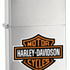 Zippo Z200HDH252 Lighter H-D Logo, Brushed Chrome -Cheap Gear Store knifework 200hdh252 00214.1566586815
