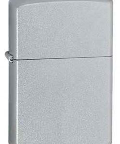 Zippo Z205 Lighter, Satin Chrome