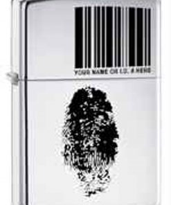 Zippo Z20836-C Classic Lighter, I.D. Thumbprint, High Polish Chrome