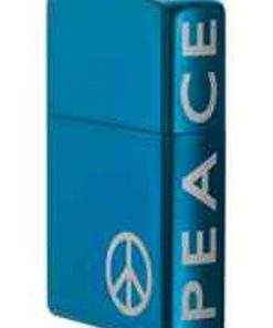 Zippo Z21055 Classic Lighter, PEACE, Sapphire