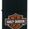 Zippo Z218HDH252 Lighter H-D Logo, Black Matte -Cheap Gear Store knifework 218hdh252 58438.1566586816