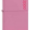 Zippo Z238ZL w/Zippo Logo, Pink Matte -Cheap Gear Store knifework 238zl 2 32886.1566586802
