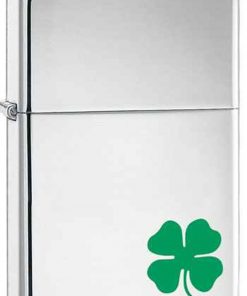 Zippo Z24007 Classic, A Bit o' Luck, High Polish Chrome
