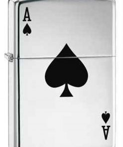 Zippo Z24011 Classic, Lucky Ace, High Polished Chrome