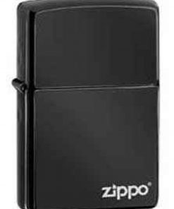 Zippo Z24756ZL Ebony w/Zippo Logo Lighter