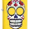 Zippo Z24894 Classic Lighter, Day of the Dead, Lemon -Cheap Gear Store knifework 24894 85644.1566586738