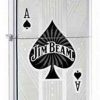 Zippo Z24945 Jim Beam Spade Hi Polish Chrome Lighter -Cheap Gear Store knifework 24945 96086.1566586803