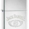 Zippo Z250JD321 Classic Lighter, Jack Daniel's Logo, High Polish Chrome -Cheap Gear Store knifework 250jd321 1 16110.1566586833