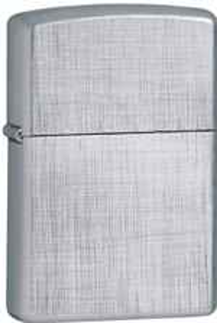 Zippo Z28181 Classic, Linen Weave, Brushed Chrome 3 Zippo Z28181 Classic, Linen Weave, Brushed Chrome