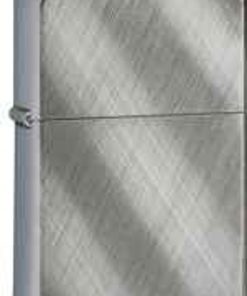 Zippo Z28182 Classic, Diagonal Weave, Brushed Chrome