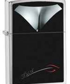 Zippo Z28273 Classic Lighter, Decolletaged, Brushed Chrome