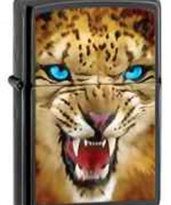 Zippo Z28276 Classic Lighter , Leopard, Ebony