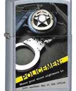 Zippo Z28279 Classic, Policemen, Street Chrome