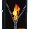 Zippo Z28309 Classic, Zipper Flame, Black Matte -Cheap Gear Store knifework 28309 72035.1566586771
