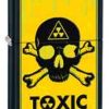 Zippo Z28310 Classic Lighter, Toxic Skull, Black Matte -Cheap Gear Store knifework 28310 49248.1566586737