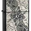 Zippo Z28324 Swarovski, Gunstock Filgree, Ebony -Cheap Gear Store knifework 28324 80414.1566586778