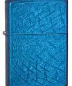 Zippo Z28341 Classic, Iced Diamond Plate, Cerulean