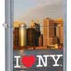 Zippo Z28427 Classic Lighter, "I Love New York" Skyline Image, Street Chrome -Cheap Gear Store knifework 28427 51217.1566586752