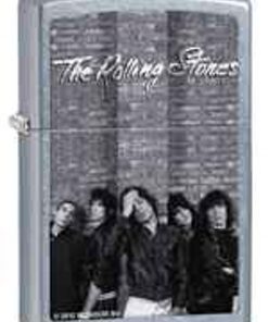 Zippo Z28428 Classic Lighter, The Rolling Stone Image, Street Chrome