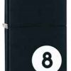 Zippo Z28432 Classic Lighter, 8 Ball, Black Matte -Cheap Gear Store knifework 28432 30994.1566586758