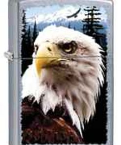 Zippo Z28462 Classic, American Eagle, Street Chrome