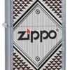Zippo Z28465 Classic, Geometrical Design, Street Chrome -Cheap Gear Store knifework 28465 08409.1566586776
