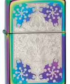 Zippo Z28468 Classic, Floral Geometric, Spectrum