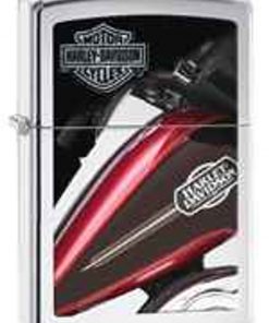 Zippo Z28483 Classic Lighter, Harely Davidson Image, High Polish Chrome