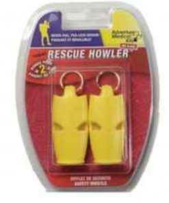 Adventure AD0140-0002 Medical Kits SOL Rescue Howler Whistle 2pk