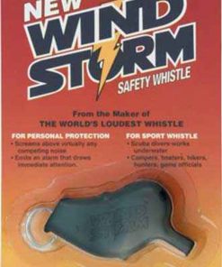 All Weather Wind Storm Whistle, Orange