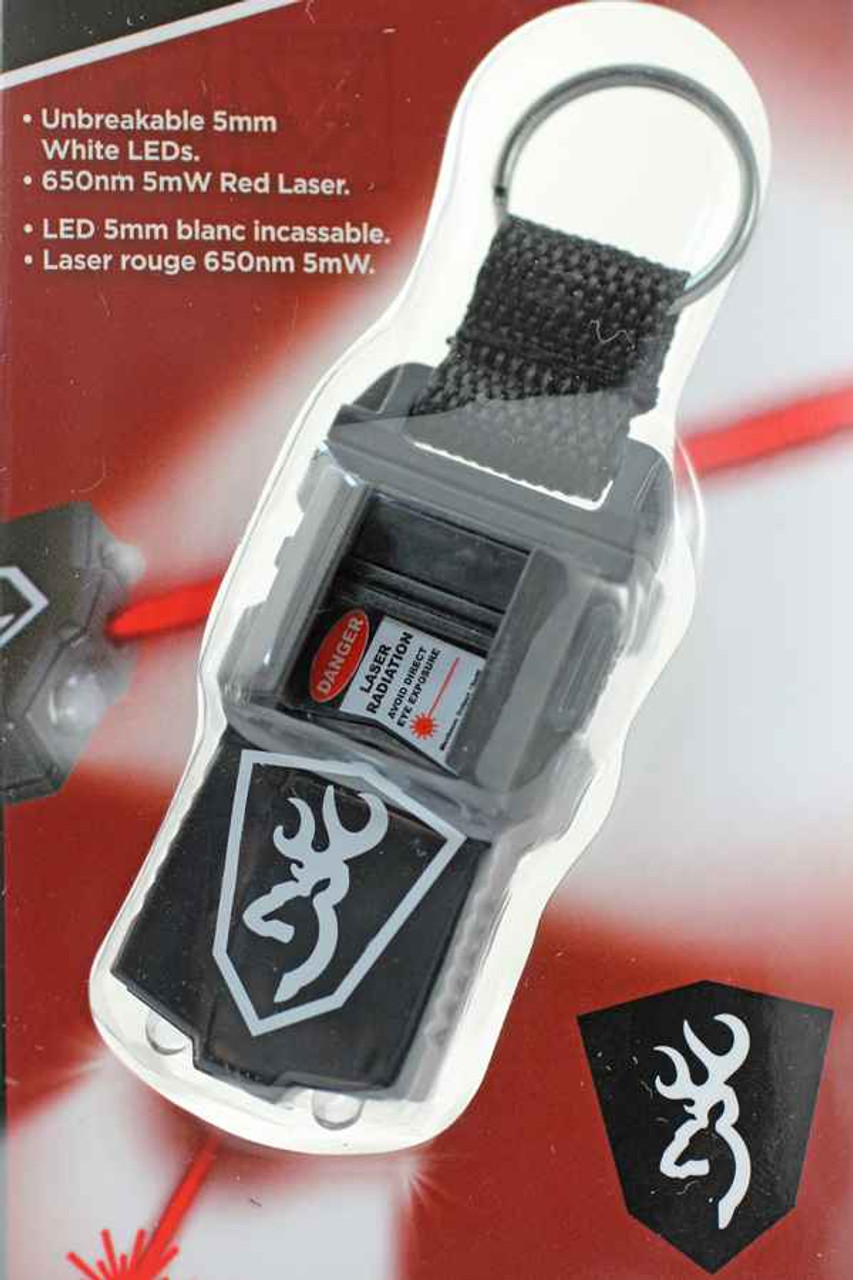 Browning BR3208 Black Label Tactical Light, 2 LED, 1 Red Laser 3 Browning BR3208 Black Label Tactical Light, 2 LED, 1 Red Laser