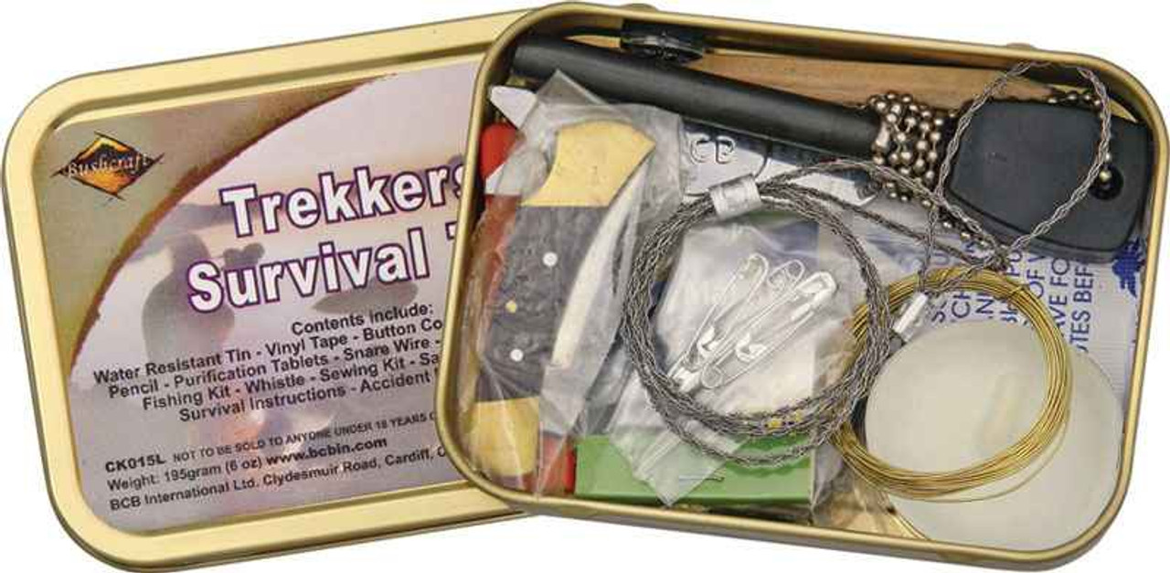 Bushcraft Survival Kit - Trekker Series 3 Bushcraft Survival Kit - Trekker Series