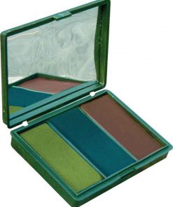 Chameleon Camouflage Cream Service brown, olive green, and deep matte black