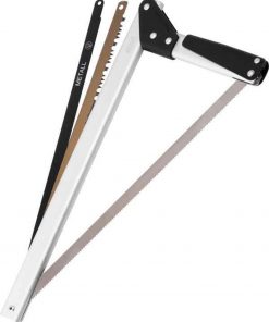 EKA Viking Combi-Saw. Approximately 21" closed, Aluminum construction, Includes three different saw blades