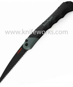 Kershaw 2555 Taskmaster Saw, 7" High-carbon Serrated Blade, GFN/Rubber Overmold Handle