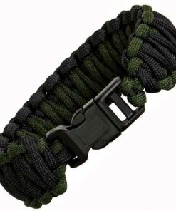 Knotty Boys OD Green Fat Boy Survival Bracelet. Size: Large