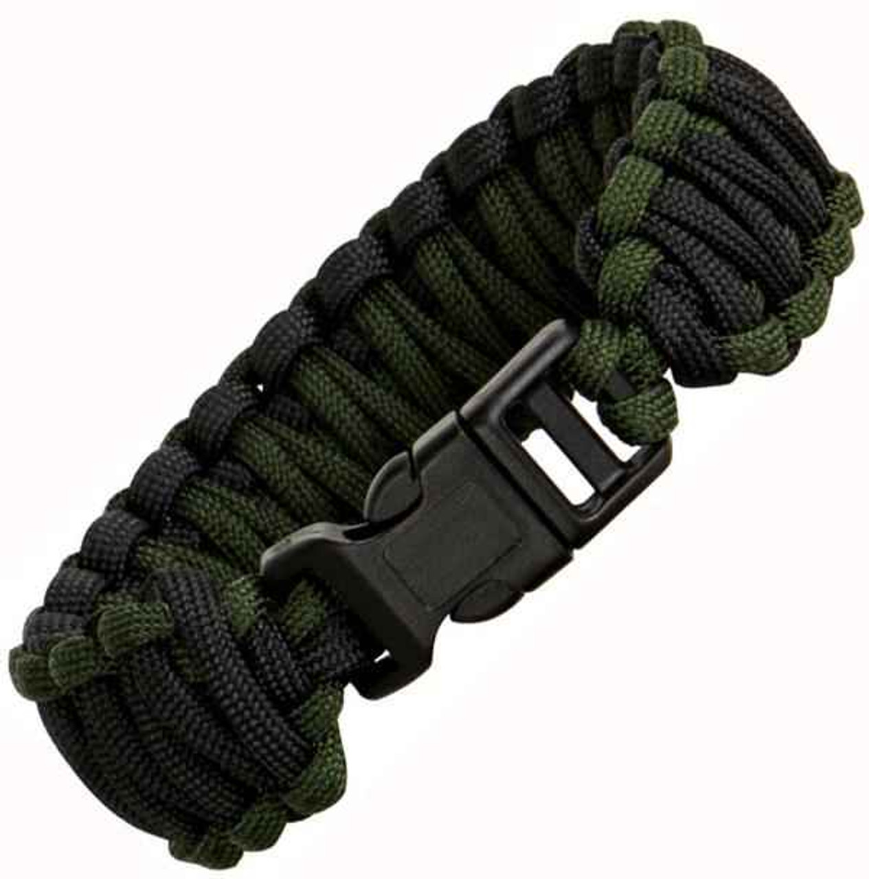 Knotty Boys OD Green Fat Boy Survival Bracelet. Size: Large 3 Knotty Boys OD Green Fat Boy Survival Bracelet. Size: Large