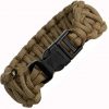 Knotty Boys Coyote Brown Fat Boy Survival Bracelet. Size: Medium -Cheap Gear Store knifework ky115 08736.1566585785