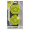 Lifeline 4259 : 2-Pack Collapsible Cups -Cheap Gear Store knifework ll4259 94841.1566590474