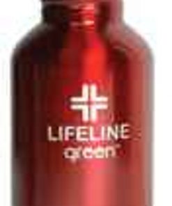 LifeLine 27oz Stainless Steel Water Bottle, Red