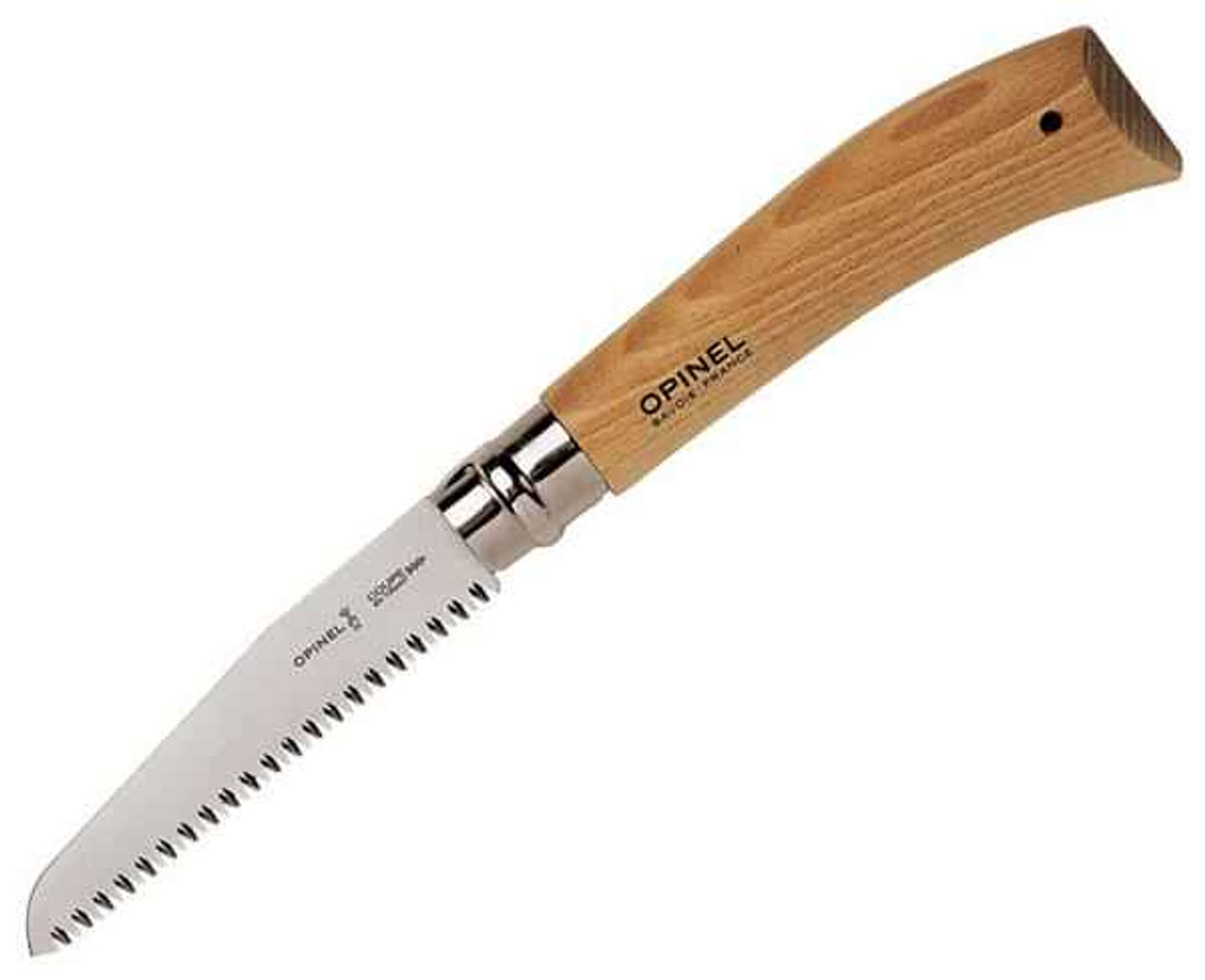 Opinel Folding Saw OP65126, 5" 12C27 Sandvik Saw Blade, Beechwood Handle-651266 3 Opinel Folding Saw OP65126, 5" 12C27 Sandvik Saw Blade, Beechwood Handle-651266