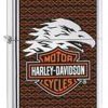 Zippo Z28265 Classic Lighter, Harley Davidson Eagle, High Polish Chrome -Cheap Gear Store knifework pd10v7ga 84089.1566586750