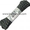 Parachute Cord Woodland Camo. Nylon construction. 100 ft. length -Cheap Gear Store knifework rg005h 91450.1566589780
